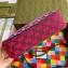 Gucci GG Marmont Multicolor Small Shoulder Camera Bag 447632 Pink/Green/Blue/Red 2021