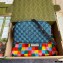 Gucci GG Marmont Multicolor Small Shoulder Camera Bag 447632 Blue 2021