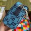 Gucci GG Marmont Multicolor Small Shoulder Camera Bag 447632 Blue 2021