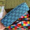 Gucci GG Marmont Multicolor Small Shoulder Camera Bag 447632 Blue 2021