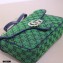 Gucci GG Marmont Multicolor Small Shoulder Bag 443497 Green 2021