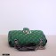 Gucci GG Marmont Multicolor Small Shoulder Bag 443497 Green 2021