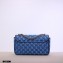 Gucci GG Marmont Multicolor Small Shoulder Bag 443497 Blue 2021
