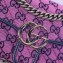 Gucci GG Marmont Multicolor Mini Shoulder Bag 446744 Pink 2021