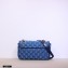 Gucci GG Marmont Multicolor Mini Shoulder Bag 446744 Blue 2021