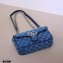Gucci GG Marmont Multicolor Mini Shoulder Bag 446744 Blue 2021