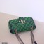 Gucci GG Marmont Multicolor Mini Shoulder Bag 446744 Green 2021