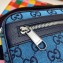 Gucci GG Multicolor Belt Bag 658657 Blue 2021