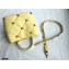 Valentino Large Roman Stud The Handle Bag Yellow 2021