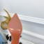 Amina Muaddi Heel 9.5cm Karma Crystal Pumps White