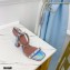 Amina Muaddi Heel 9.5cm Julia Diamond Spikes Embellished Sandals Patent Rainbow