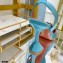 Amina Muaddi Heel 9.5cm Begum Slingback Pumps Satin Light Blue