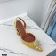 Amina Muaddi Heel 9.5cm Begum Slingback Pumps Satin Yellow