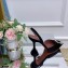 Amina Muaddi Heel 6.5cm Begum Slingback Pumps Satin Black