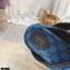 Gucci Heel 5.5cm Platform 4cm Criss-cross Straps GG Slide Sandals Canvas Blue 2021