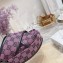 Gucci Heel 5.5cm Platform 4cm Criss-cross Straps GG Slide Sandals Canvas Pink 2021