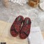 Gucci Heel 5.5cm Platform 4cm Criss-cross Straps GG Slide Sandals Canvas Red 2021
