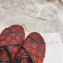 Gucci Heel 5.5cm Platform 4cm Criss-cross Straps GG Slide Sandals Canvas Red 2021