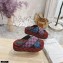 Gucci Heel 5.5cm Platform 4cm Criss-cross Straps GG Slide Sandals Canvas Multicolor 2021
