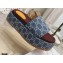 Gucci Heel 5.5cm Platform 4cm GG Slide Sandals Blue 2021