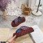 Gucci Heel 5.5cm Platform 4cm Criss-cross Straps GG Slide Sandals Canvas Multicolor 2021
