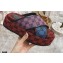 Gucci Heel 5.5cm Platform 4cm Criss-cross Straps GG Slide Sandals Canvas Multicolor 2021