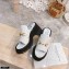 Gucci Heel 8.5cm Platform Slide Sandals with Horsebit 645396 White 2021