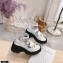 Gucci Heel 8.5cm Platform Sandals with Horsebit 645394 White 2021