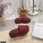 Gucci Heel 5.5cm Platform 4cm GG Slide Sandals Canvas Red 2021