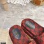 Gucci Heel 5.5cm Platform 4cm GG Slide Sandals Canvas Red 2021