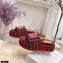 Gucci Heel 5.5cm Platform 4cm GG Slide Sandals Jacquard 2021