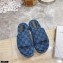 Gucci Heel 5.5cm Platform 4cm GG Slide Sandals Canvas Blue 2021