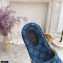 Gucci Heel 5.5cm Platform 4cm GG Slide Sandals Canvas Blue 2021