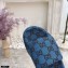 Gucci Heel 5.5cm Platform 4cm GG Slide Sandals Canvas Blue 2021