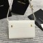 Saint Laurent Manhattan Shoulder Bag In Smooth Leather 579271 White