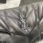 Saint Laurent Puffer Mini Bag In Quilted Lambskin 620333 So Black