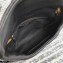 Saint Laurent Puffer Mini Bag In Quilted Lambskin 620333 Black/Gold