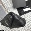 Saint Laurent Puffer Mini Bag In Quilted Lambskin 620333 Black/Silver