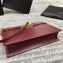 Saint Laurent Manhattan Box Pochette Bag 636478 Burgundy