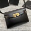 Saint Laurent Manhattan Shoulder Bag In Smooth Leather 579271 Black