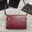 Saint Laurent Manhattan Shoulder Bag In Smooth Leather 579271 Burgundy