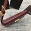Saint Laurent Manhattan Shoulder Bag In Smooth Leather 579271 Burgundy