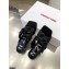 N°21 Braided Chunky Chain-Embellished Mules Black 2021
