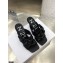 N°21 Braided Chunky Chain-Embellished Mules Black 2021