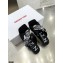 N°21 Braided Chunky Chain-Embellished Mules Black/Silver 2021
