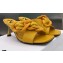 N°21 Braided Chunky Chain-Embellished Mules Yellow 2021
