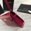 Saint Laurent Manhattan Shoulder Bag In Smooth Leather 579271 Date Red