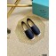 Prada Gabardine Fabric Espadrilles Black 2021