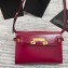 Saint Laurent Manhattan Shoulder Bag In Smooth Leather 579271 Date Red