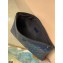 Louis Vuitton Monogram Shadow Leather Discovery Pochette GM Bag M80425 Navy Blue 2021